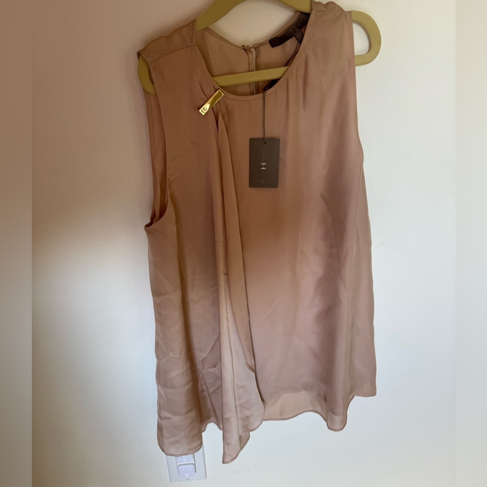 100% silk top